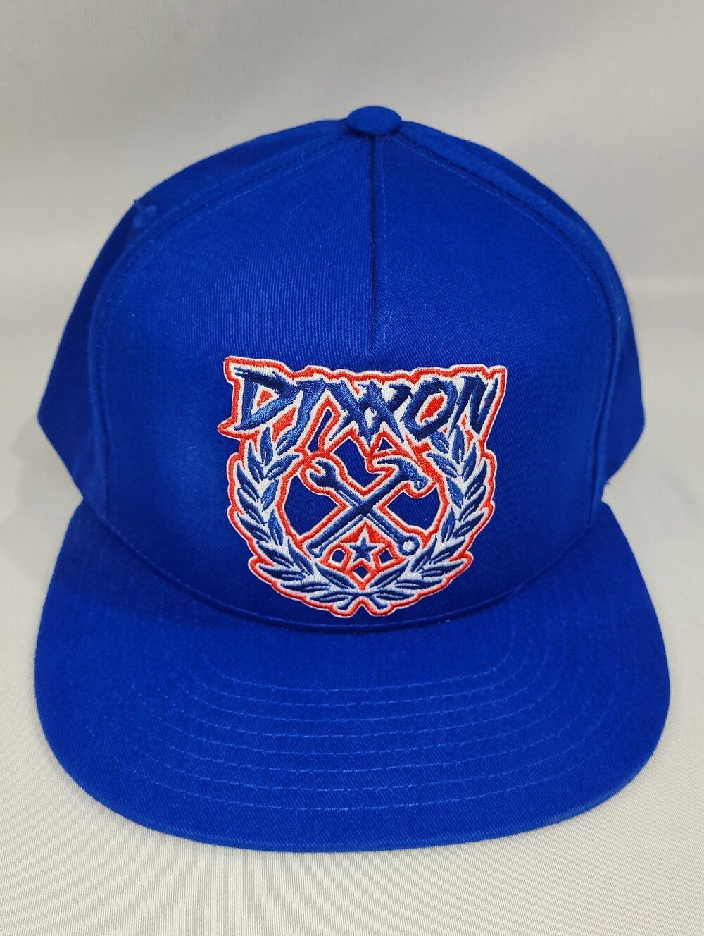 Dixxon Emblem Patch Crest Logo Snapback Hat Mens